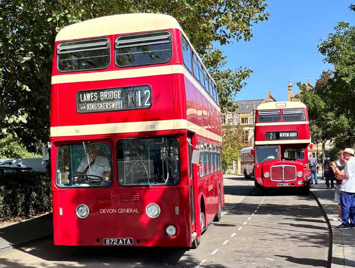 Devon General Leyland Atlantean MC 872 & AEC Regent V Park Royal 513